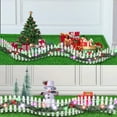 thumbnail image 4 of Matsuzay Paneles mágicos navideños en miniatura, luces navideñas para jardín de hadas, luces navideñas hechas a mano para vallas de Kits de decoración para fiestas beige, 4 of 6