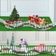 thumbnail image 4 of Naiovety Paneles mágicos en miniatura, árbol, pueblo vacacional, paisaje, jardín, LED, mini árbol, cerca, cerca, cerca hecha a mano con Kits de decoración para fiestas beige, 4 of 5