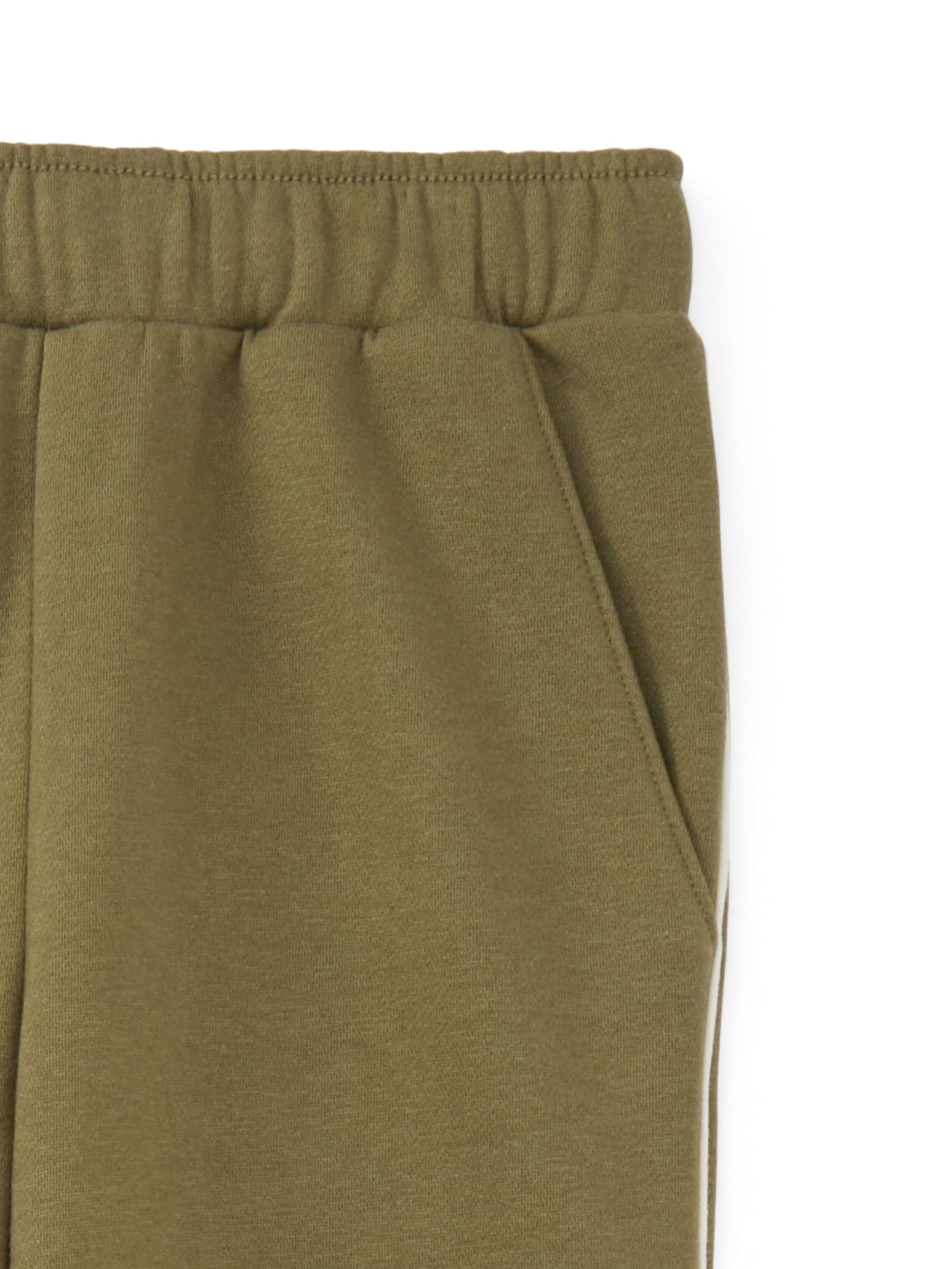 Weekend Academy Girls Rolled Waist Fleece Sweatpants, Sizes 4-18
