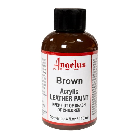 Angelus® Acrylic Leather Paint, 4 oz., Brown