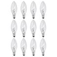 thumbnail image 1 of 12x Lamp 40W E14 Candle Clear White Classic Incandescent Bulb STOL, 1 of 5