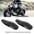 thumbnail image 3 of Motorcycle Hand Guard , KIMISS Motorbike Handlebar Protective Guard Universal Hand Wind Guards Reduce Wind Resistance for Most Motorcycles Electric Bike, 3 of 8