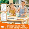 thumbnail image 6 of Funlio Sensory Table for Toddler with Storage Bin, Height adjustable Activity Table for Play,Study Dining, 6 of 6