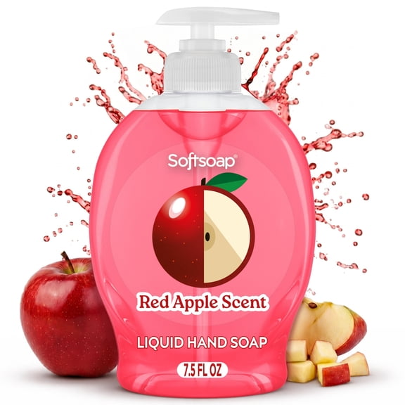 Softsoap Limited Edition Liquid Hand Soap, Red Apple Scent, 7.5 fl oz