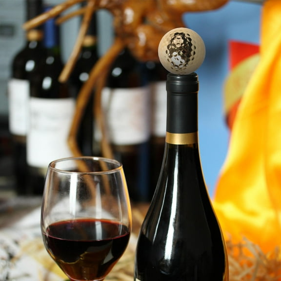 WHAMVOX Portable Wine corkscrew for Travel with Stainless Steel and Plastic Golden Easy to Use at Home and Outdoor Picnics 5.2 inches