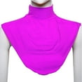 thumbnail image 1 of Camisa con cuello falso, bufanda con cuello falso, modal OM402, diseño elegante, fácil de usar, 1 of 6