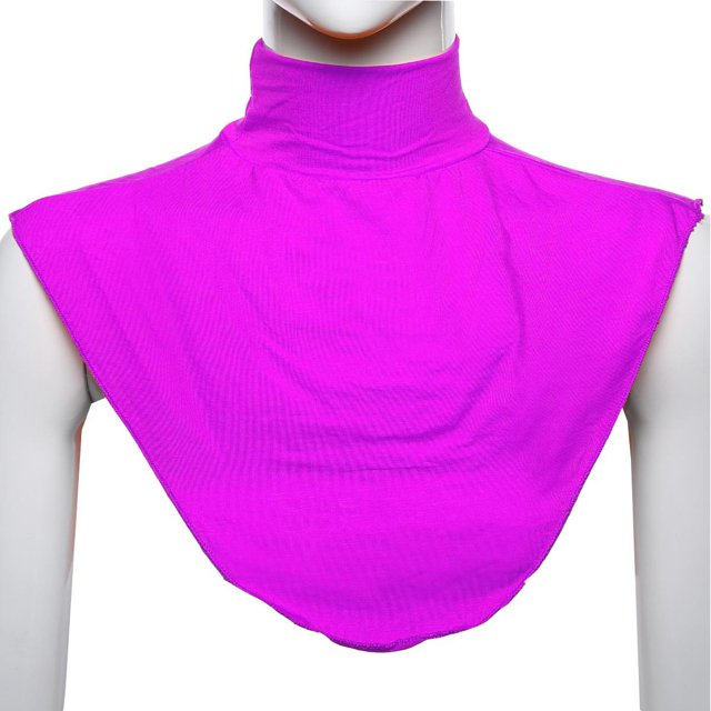 Camisa con cuello falso, bufanda con cuello falso, modal OM402, diseño elegante, fácil de usar