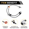 thumbnail image 4 of Unique Bargains ABS Wheel Speed Sensor ABS Sensor Anti-lock Braking System Sensor No.57455SJCA01/5S7544 for Honda Ridgeline 2006-2014 1 Pc Front Left, 4 of 7