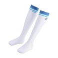 thumbnail image 1 of Bas de Golf pour Femmes, Chaussettes Hautes à Rayures pour Golf École Bleu, 1 of 9