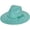 Mint Green, variant on Fedora Hat for Women and Men, Classic Winter Wide Brim Felt Panama Hat Adjustable Suede Western Jazz Cap