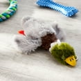 thumbnail image 2 of Vibrant Life Cozy Buddy Squeaky Mallard Duck Dog Toy, Chew Level 2, 2 of 7