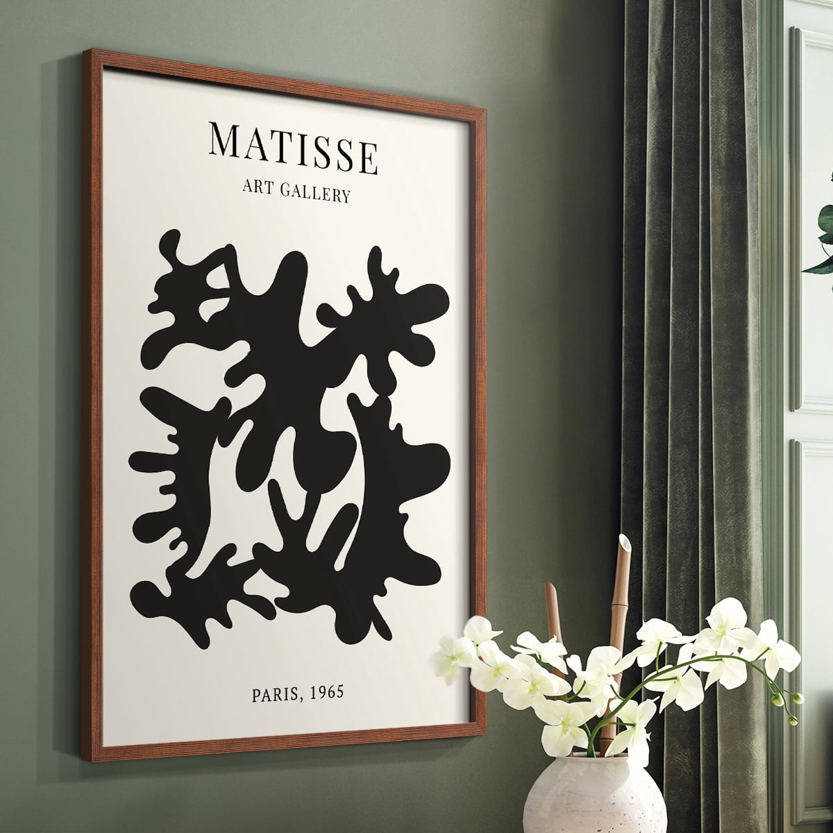 Matisse LXIX Framed Print - Solid Wood