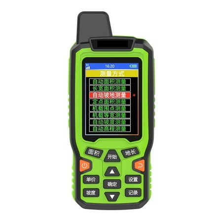 Land Area Meter Handheld GPS Navigation Track Land Area Tester LCD Display Measuring Tool Range Finder Rangefinder Accurate Measurement
