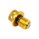 thumbnail image 2 of sweethay Tornillos de tuerca de drenaje de aceite para motocicleta M12 ATVs, tornillos para motocicleta, pieza de repuesto, accesorio de mantenimiento Accesorios para motos Amarillo, 2 of 6