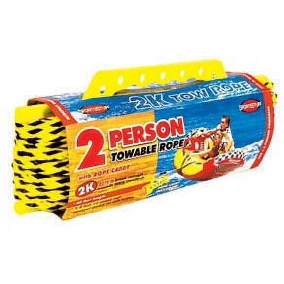 Sportsstuff 2K Two Person Tow Rope, Multi, 1.45 lb