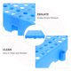 thumbnail image 3 of unbranded 2Ud Pallet Base Plástico Azul De Uso Industrial Con Conectores De Unión, 3 of 7