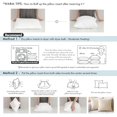 thumbnail image 5 of TianQi Pillow Insert 14x36 Inch, Decorative Rectangle Throw Pillow Inserts, Premium Fluffy Pillow Forms Sham Stuffer for Sofa Couch Living Room White 14x36 Inch White 14x36 Inch White 14x36 Inch White, 5 of 5