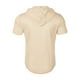 thumbnail image 4 of pstuiky camisetas para hombre, Camiseta de manga corta con solapa desgastada para hombre, estilo europeo y americano, color liso ropa de hombre s, 4 of 4