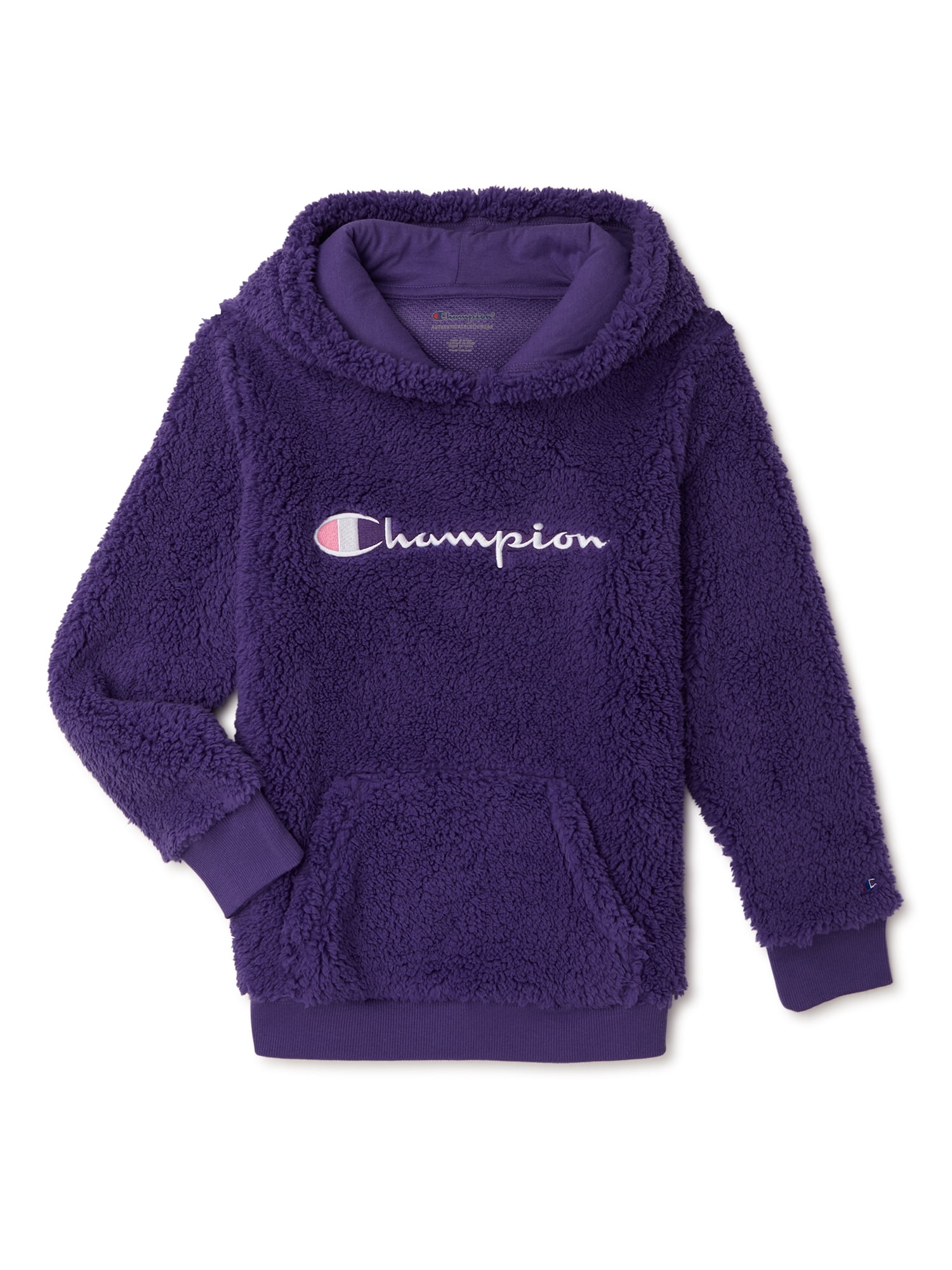 Girls Cozy High Hoodie, Sizes - Walmart.com