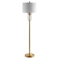 thumbnail image 3 of Safavieh FLL4086A Lighting Collection Elza Gold Leaf and Clear 59-inch (LED Bulb Included) Floor Lamp, 3 of 4