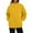 Yellow, variant on Fiaer Women Pullover Sweatshirts Oversized Long Sleeve Crew Neck Baggy Solid Color Casual Trendy Pocket Tops for Daily Yellow XL