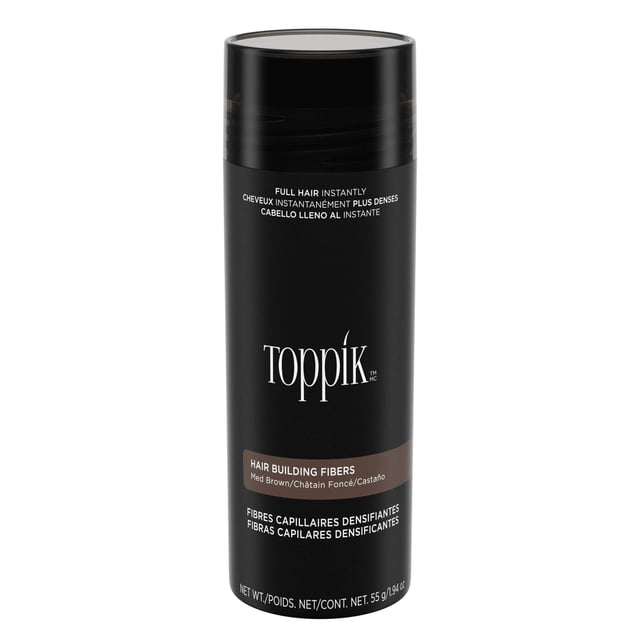 Fibras Formadoras De Cabello TOPPIK Marrón Medio 55 g