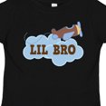 thumbnail image 4 of Inktastic Lil Bro Airplane Boys Pilot Brother Boys Toddler T-Shirt, 4 of 5