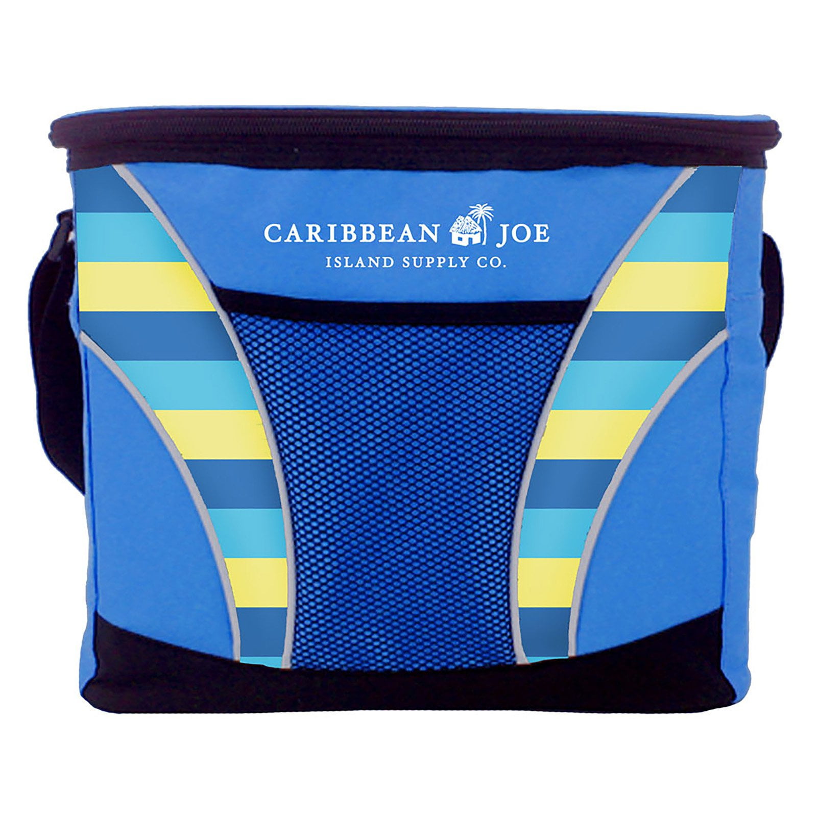 24 Can Caribbean Joe cooler with mesh pocket and shoulder strap