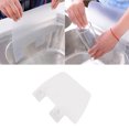 thumbnail image 1 of OUNONA Splash Guard for Sink Transparent Resin Waterproof for Home Kitchen 1Pack, 1 of 8