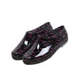 thumbnail image 3 of GENILU Women's Waterproof Garden Rain Boots Colorful Floral Printed Ankle Garden Shoe Classic Short Wellies Rainboots, 3 of 5
