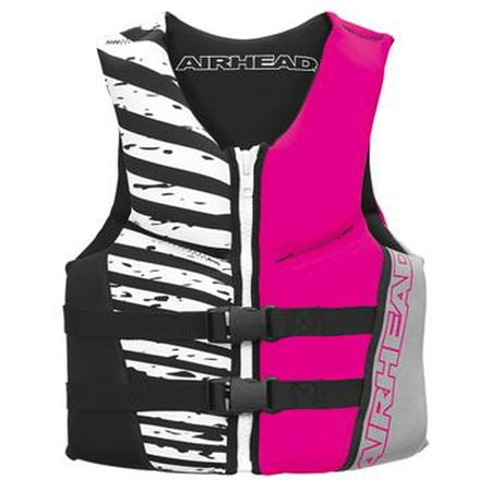 Kwik Vest - Kwik Tek Airhead Wicked Youth Neolite Vest Pink (50-90 Lbs.)