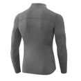 thumbnail image 1 of Minnieouse Ropa interior térmica para hombre, camisetas de invierno de cuello alto para hombre, cuello con cremallera, jersey para exteriores, Camisetas Gris, 1 of 6