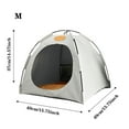 thumbnail image 3 of Cat Tent Dogs Foldable Enclosed Breathable Washable Pet Puppy Kennel Indoor Outdoor Bed Tent With Cushion, 3 of 7