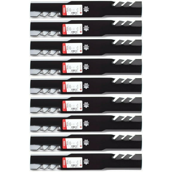 9PK Oregon 92-616 Gator G3 Blades for 48" John Deere E170