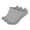 Grey, variant on Lroveb Mens No-Show Athletic Socks 3 Pairs Of Men's Solid Color Sports Casual Breathable Comfortable Short Tube Large Boat Socks