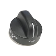 OEM Whirlpool Oven Range Black Burner Knob Originally Shipped With SF367LEKT2, SF367LEKT3, SF367LEKV0, SF367LEKV1