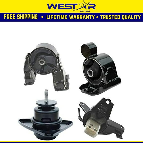 Fits 2007-2010 Hyundai Elantra 2.0L Sedan AUTO Motor & Trans Mount Set 4PCS : A7161, A7148, A7167, A7155