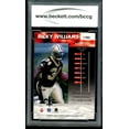 thumbnail image 2 of Ricky Williams Rookie Card 1999 Collector's Edge Fury #196 BGS BCCG 10, 2 of 2