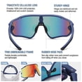 thumbnail image 4 of Gafas de sol DUCO DK268 para niños con protección UV400, livianas, 4 of 6