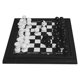 thumbnail image 1 of Dollhouse Mini Chess Set Micro Chessboard Model for Game 1Set Alloy Material, 1 of 5
