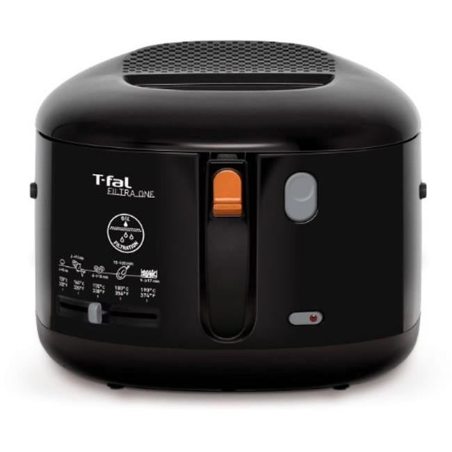 TFal FF162850 Filtra One Fixed Aluminum Pot Deep Fryer Black