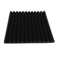 thumbnail image 2 of Tablero de espuma acústica para universal Tablero de aislamiento acústico de 30 *30 cm , Negro CUTICAT Panel de espuma acústica, 2 of 8