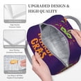 thumbnail image 3 of Easygdp Mardi Gras2 Bolsa de Almuerzo Insulada Grande, Forro de Aluminio, Diseño Espacioso, a Prueba de Fugas, Ideal para Trabajo, Picnics, Viajes y Actividades al Aire Libre, 3 of 6