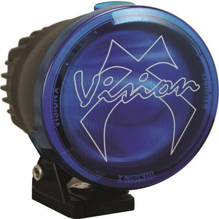 Vision X Lighting 9890647 4.5 Cannon Pcv Blue Cover Elliptical Beam - Blue - 4.46 x 4.46 x 1.50 in.