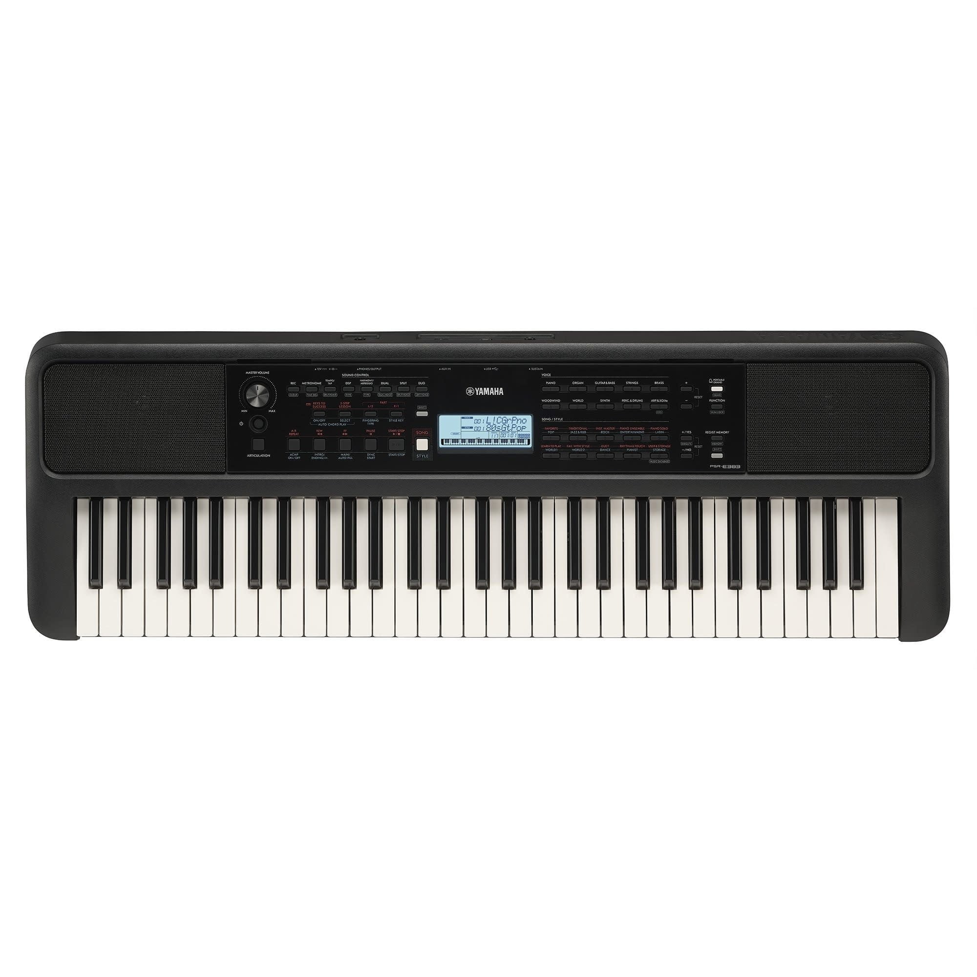 Yamaha PSR-E473 61-Key High-Level Portable Keyboard - Walmart.com