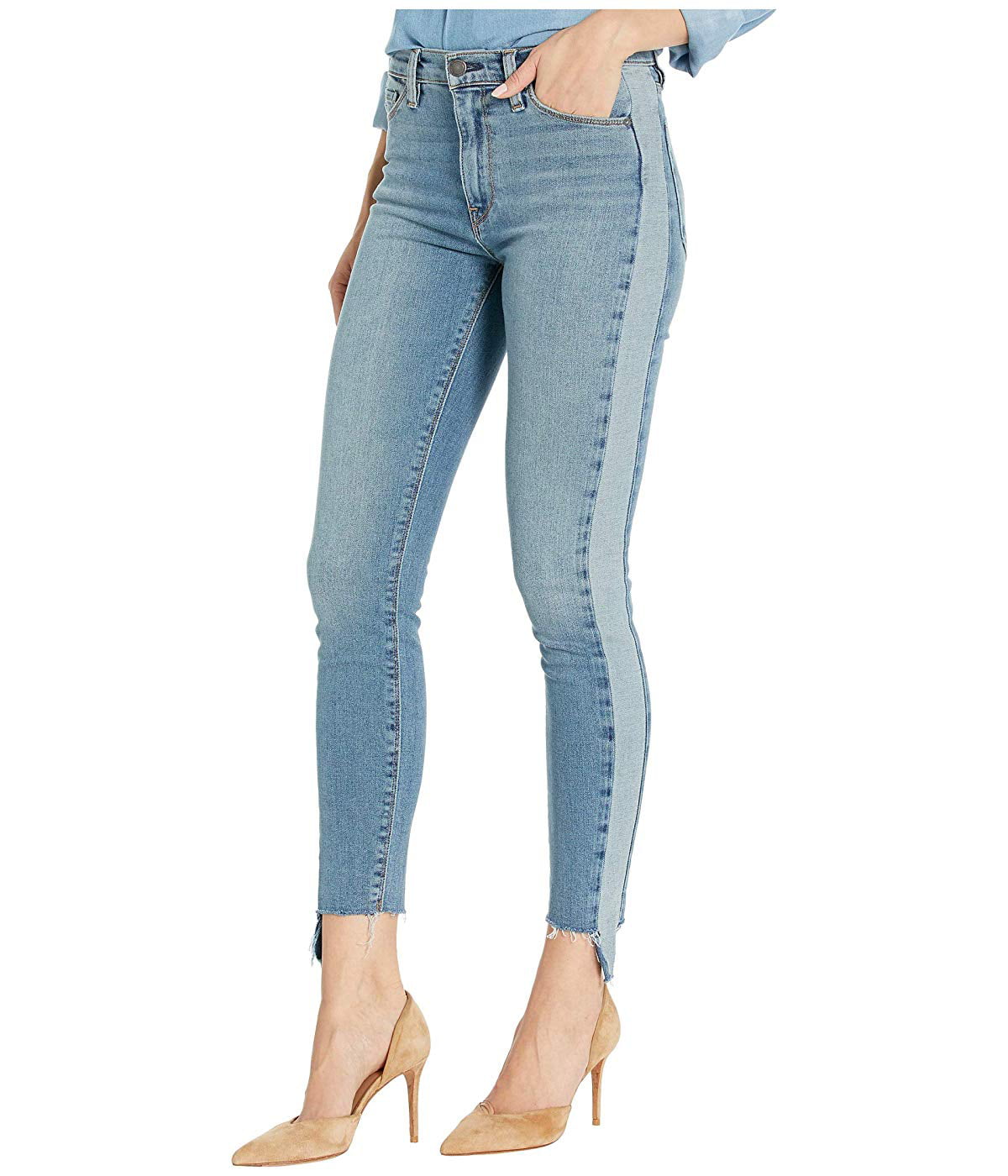 Hudson Jeans - Hudson Jeans Barbara Cropped Skinny Jeans in Headliner ...