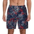 thumbnail image 2 of Goofa Cool Red Off-Road Vehicle Printed Men's Swim Trunks Board Shorts Quick Dry Mens Swimming Trunks with Compression Liner,Breathable Fit Hawaii Beach Shorts-X-Large, 2 of 9