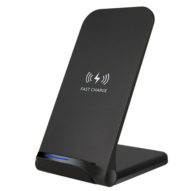 Mistaha 15W Wireless Charger Vertical Wireless Fast Charging Stand Qi-enabled Replacement for iPhone 12 11