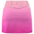 thumbnail image 4 of Ladies Shorts Summer Breathable High Waist Skort with Pockets Gradient Color Casual Sporty Active Wear Womens Running Shorts Pink XXXXXL, 4 of 5