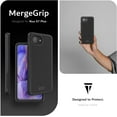 thumbnail image 6 of TUDIA MergeGrip NUU X7 Plus Case Dual Layer Heavy Duty Drop Tested Cover - Black, 6 of 6